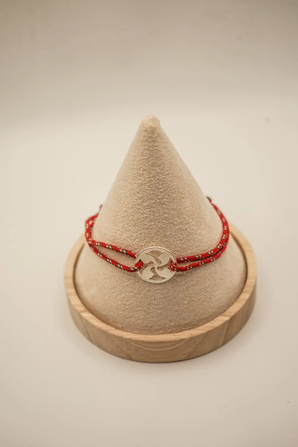 Bracelet Cordon Croix Basque L'Atelier d'Elya