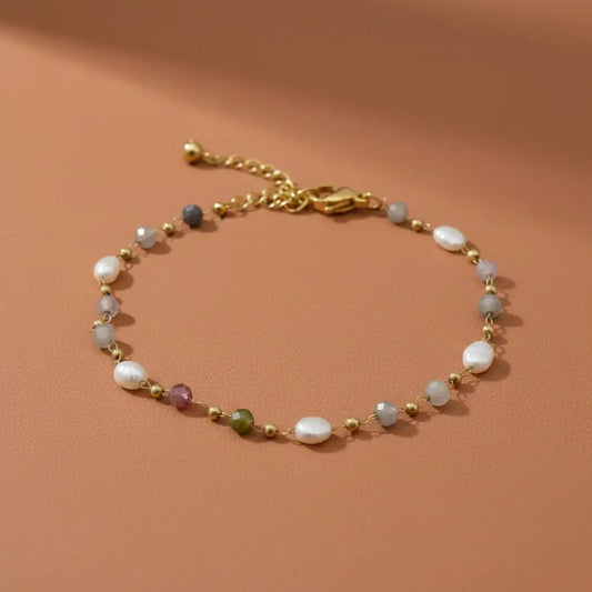Bracelet Perles Eau Douce NAHIA L'Atelier d'Elya