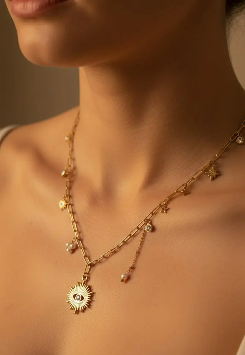 Collier Œil Protecteur LYSEA L'Atelier d'Elya