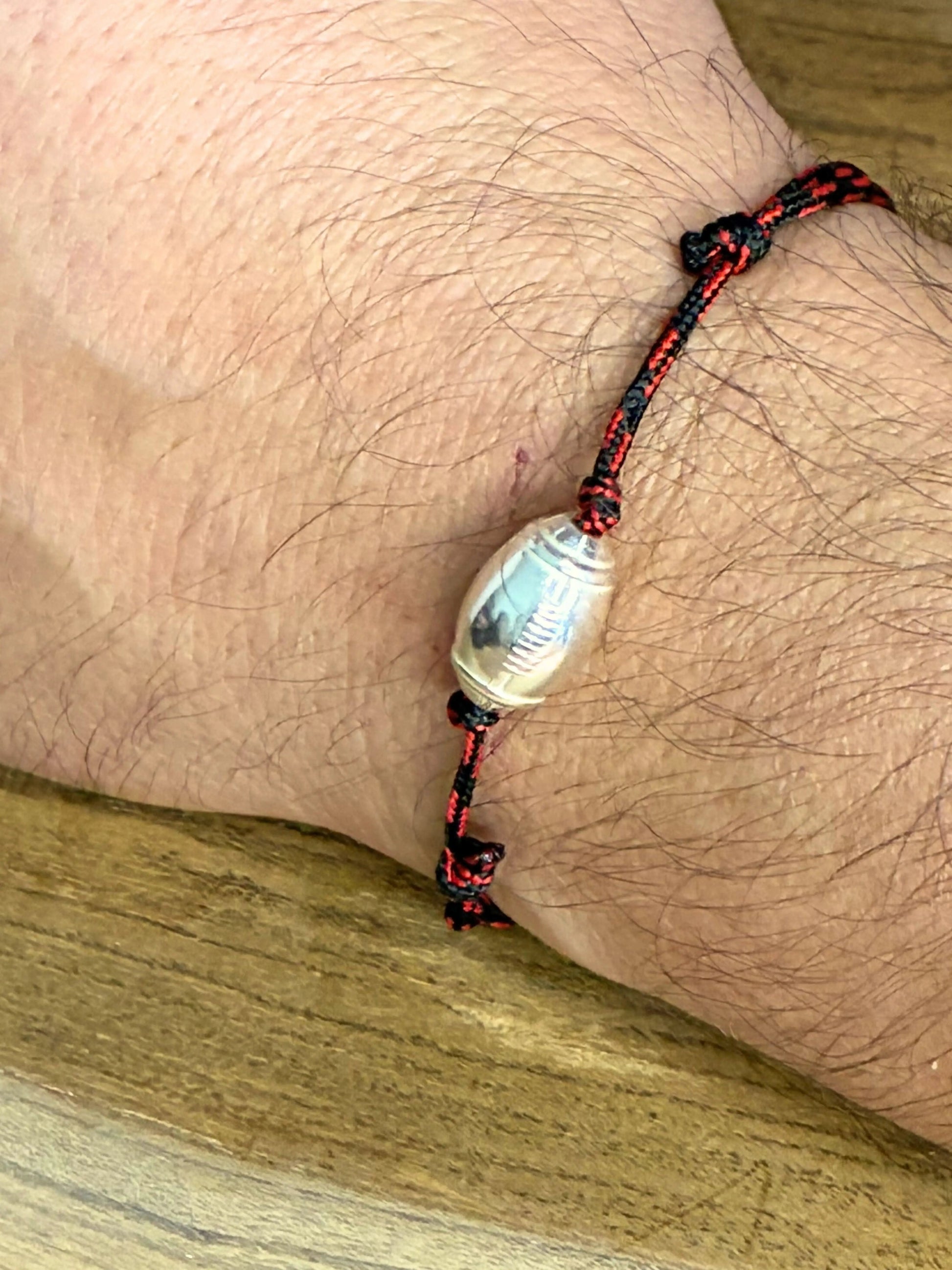 Bracelet Cordon Rugby personnalisé à la couleur de ton équipe ! L'Atelier d'Elya