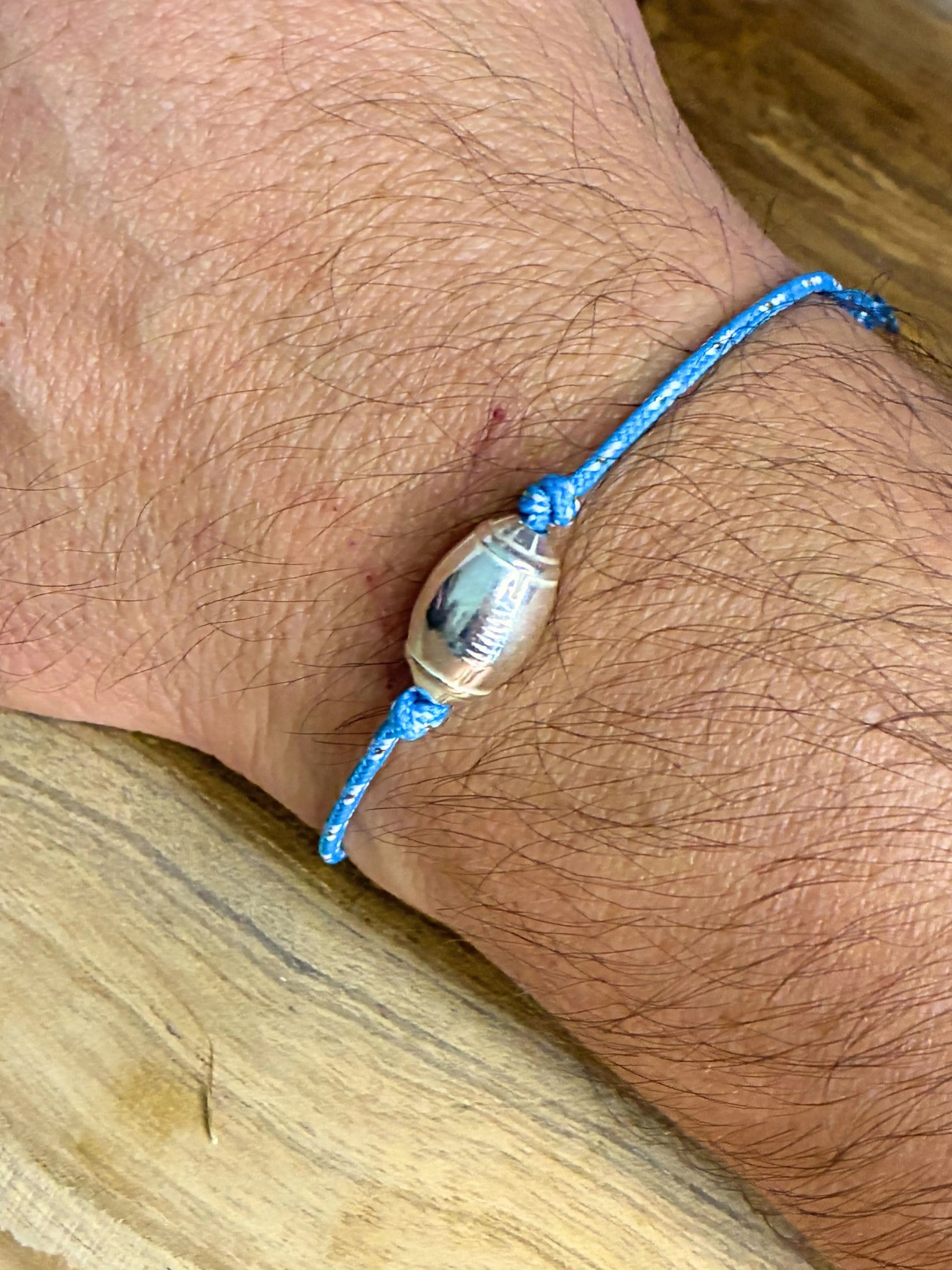 Bracelet Cordon Rugby personnalisé à la couleur de ton équipe ! L'Atelier d'Elya