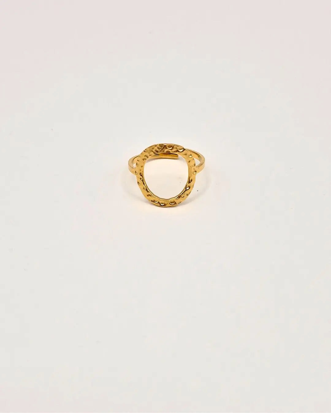 Bague Cercle Ajouré Martelé L'Atelier d'Elya