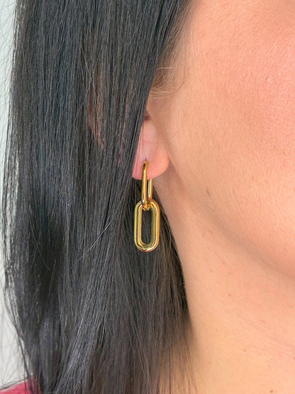 Boucles d'oreilles OVALIA L'Atelier d'Elya