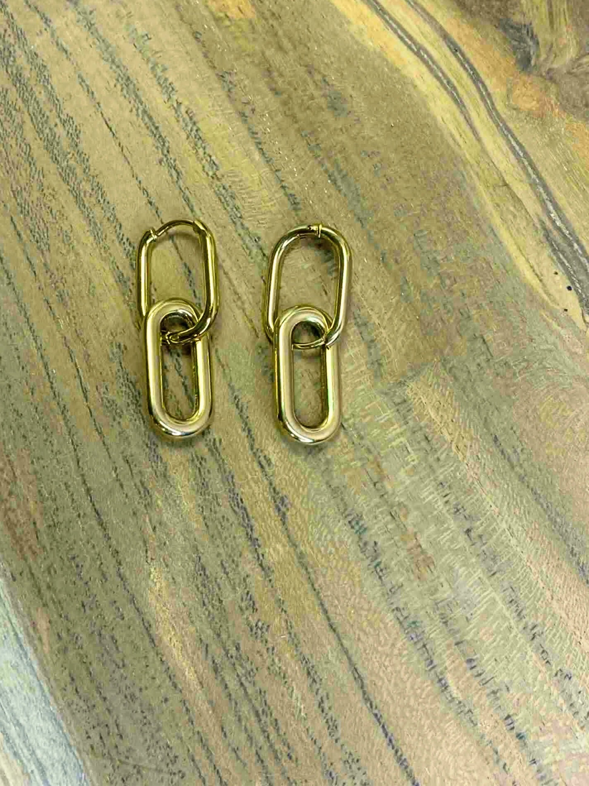 Boucles d'oreilles OVALIA L'Atelier d'Elya