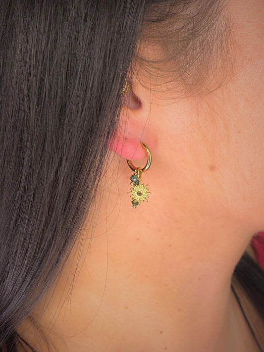 Boucles d'oreilles TÈRRA L'Atelier d'Elya