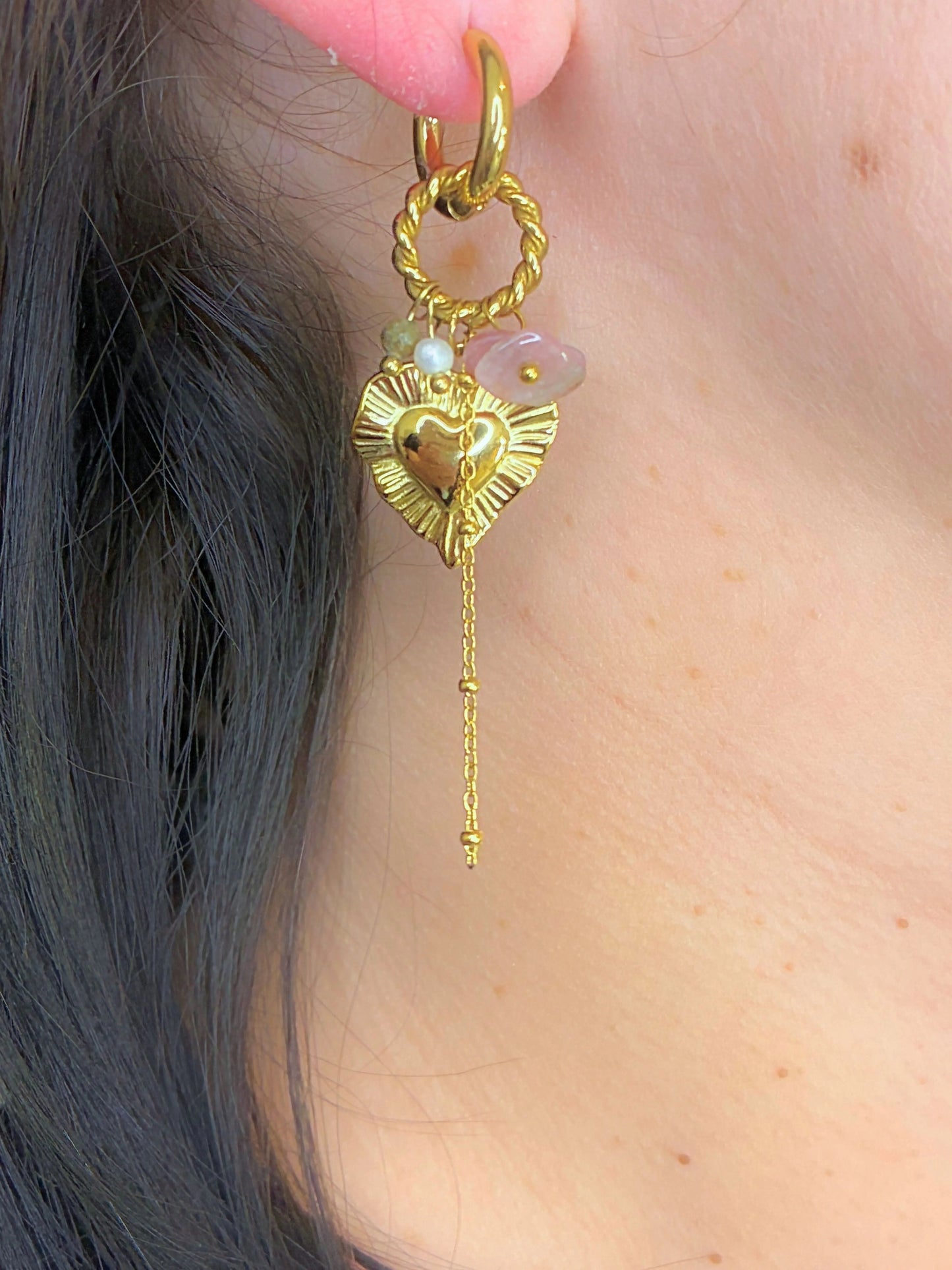 Boucles d'oreilles AURINE L'Atelier d'Elya