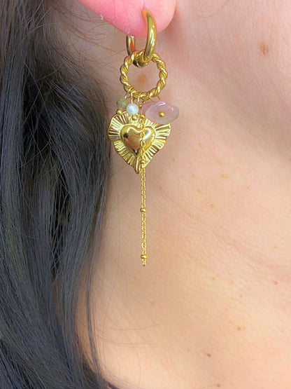 Boucles d'oreilles AURINE L'Atelier d'Elya