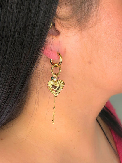 Boucles d'oreilles AURINE L'Atelier d'Elya