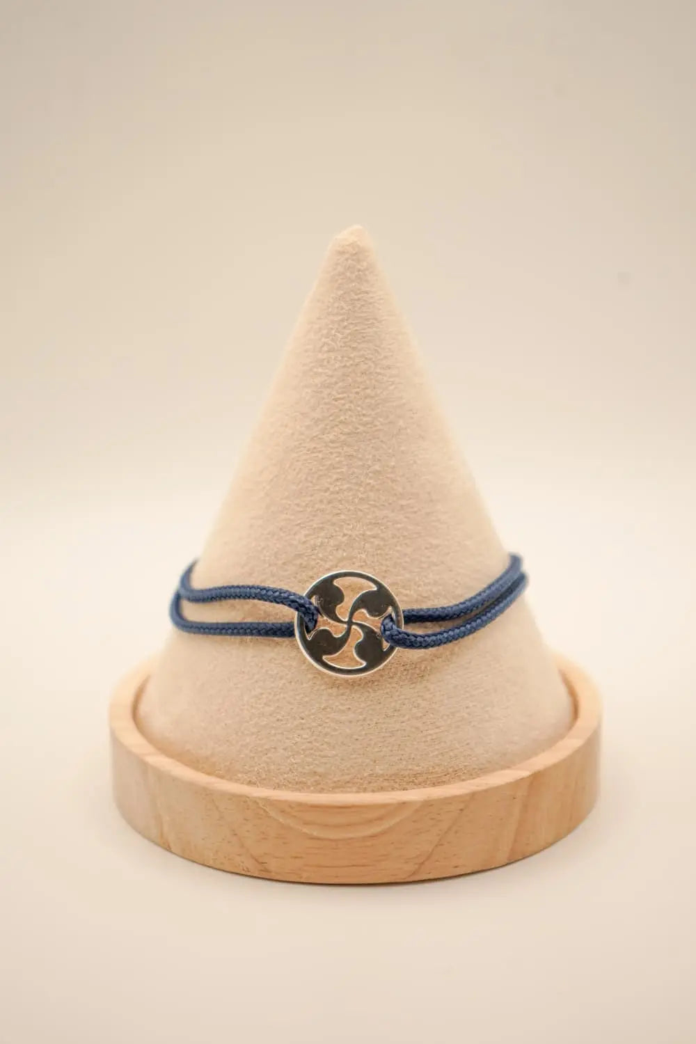 Bracelet cordon Croix Basque L'Atelier d'Elya