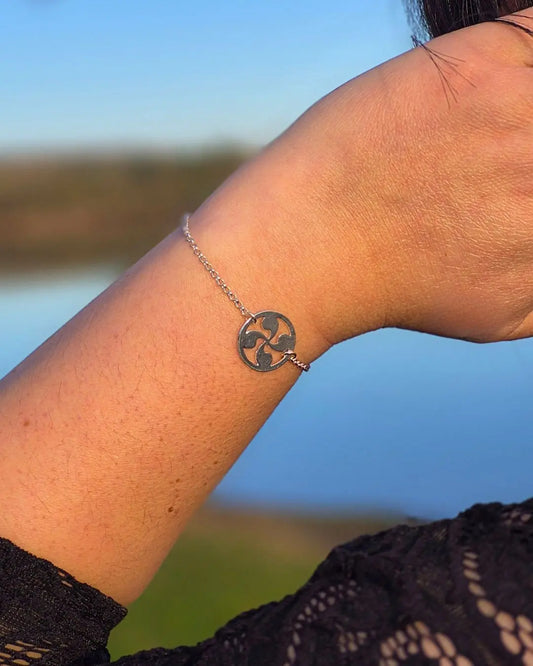 Bracelet Chaîne Croix Basque L'Atelier d'Elya