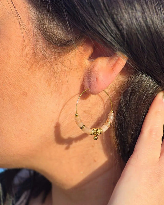 Boucles LUZINE L'Atelier d'Elya