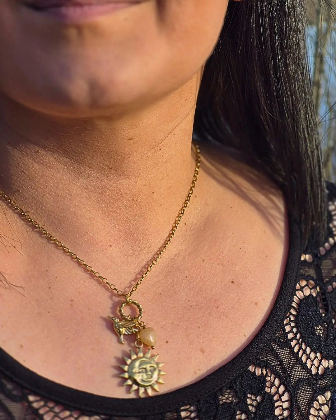 Collier SOLEIL D'OC L'Atelier d'Elya