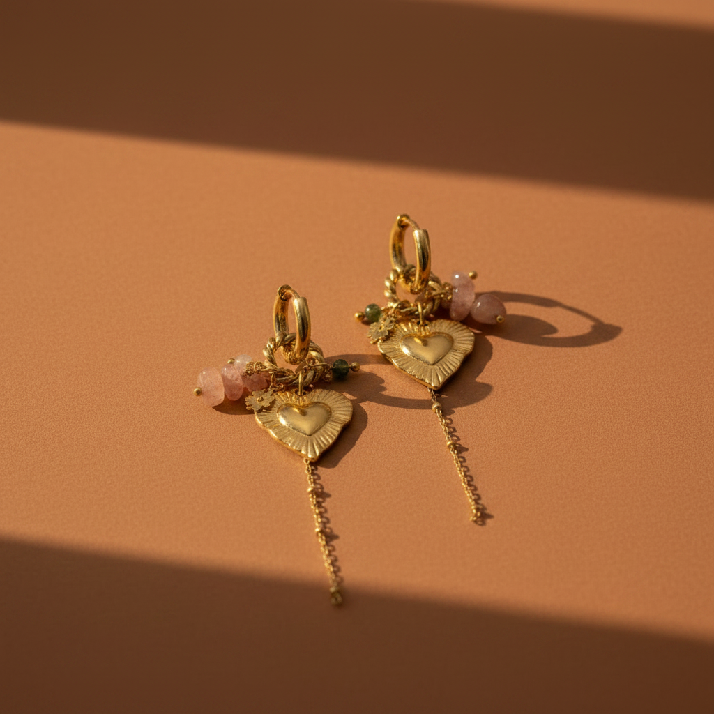 Boucles Anneau Torsadé AURINE L'Atelier d'Elya
