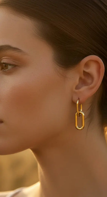 Boucles OVALIA L'Atelier d'Elya