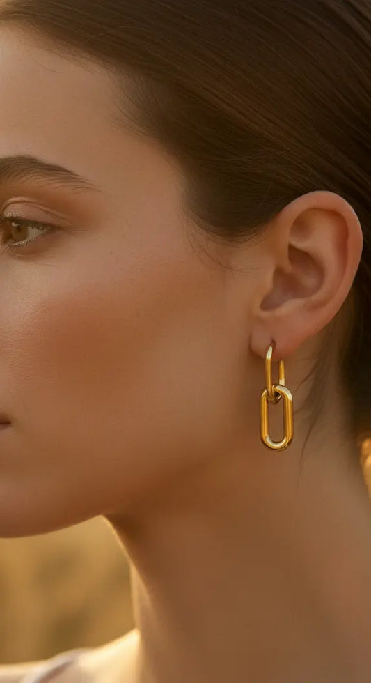 Boucles OVALIA L'Atelier d'Elya