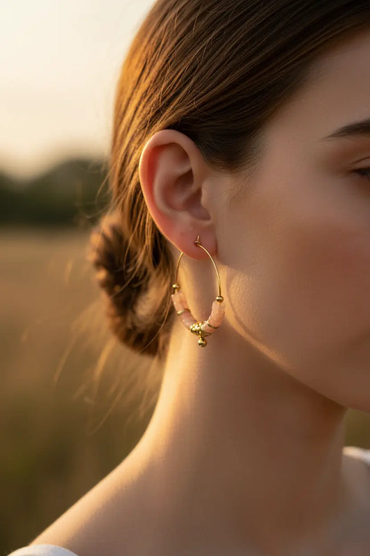 Boucles LUZINE L'Atelier d'Elya
