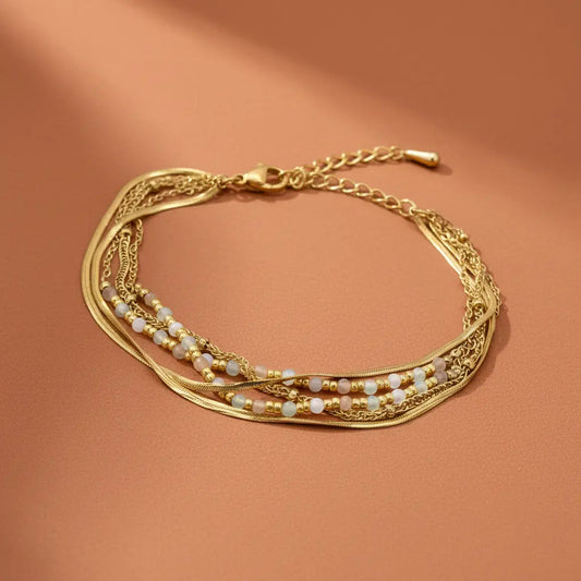 Bracelet Multi-Rangs ORIVA L'Atelier d'Elya