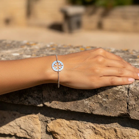 Bracelet Chaîne Croix Occitane