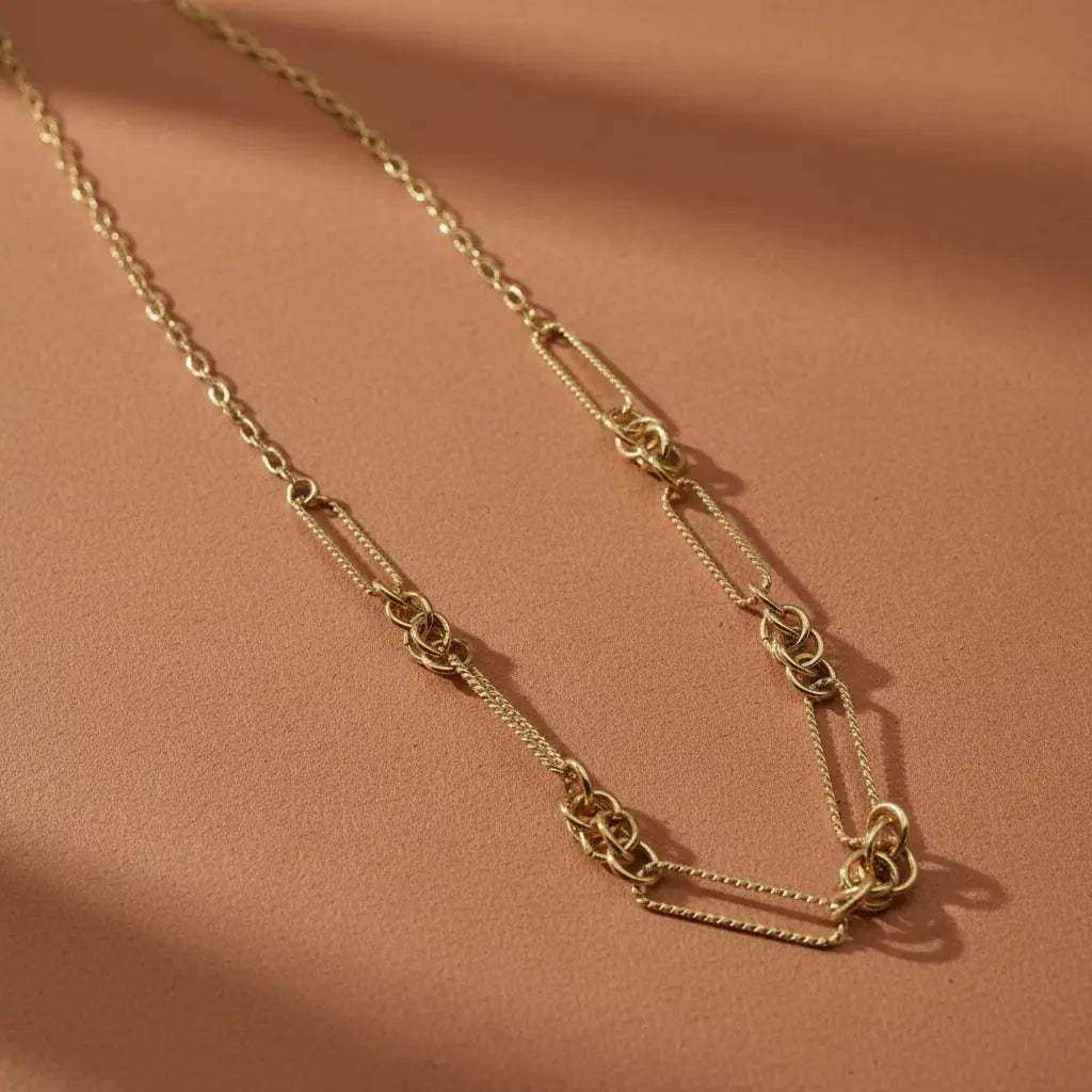 Collier Maille Alternée AMEA L'Atelier d'Elya