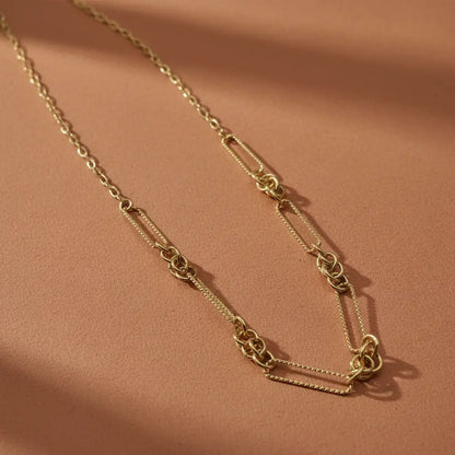 Collier Maille Alternée AMEA L'Atelier d'Elya
