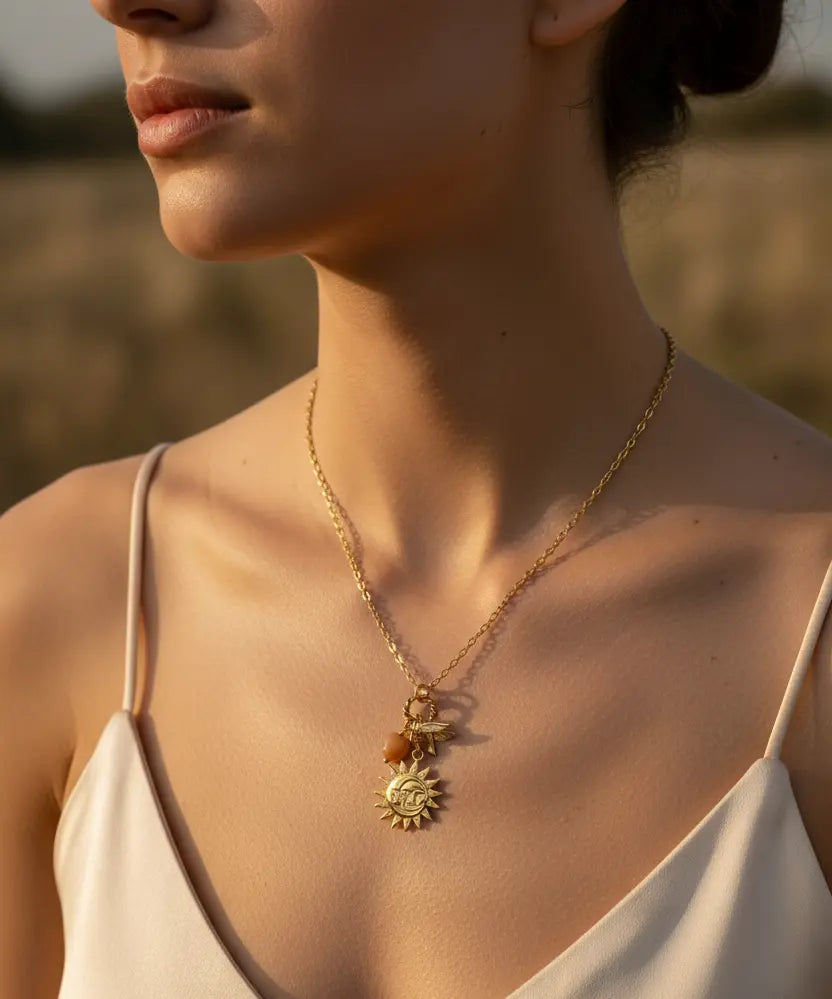 Collier SOLEIL D'OC L'Atelier d'Elya